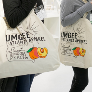 Georgia Peach Atlanta Apparel Bag